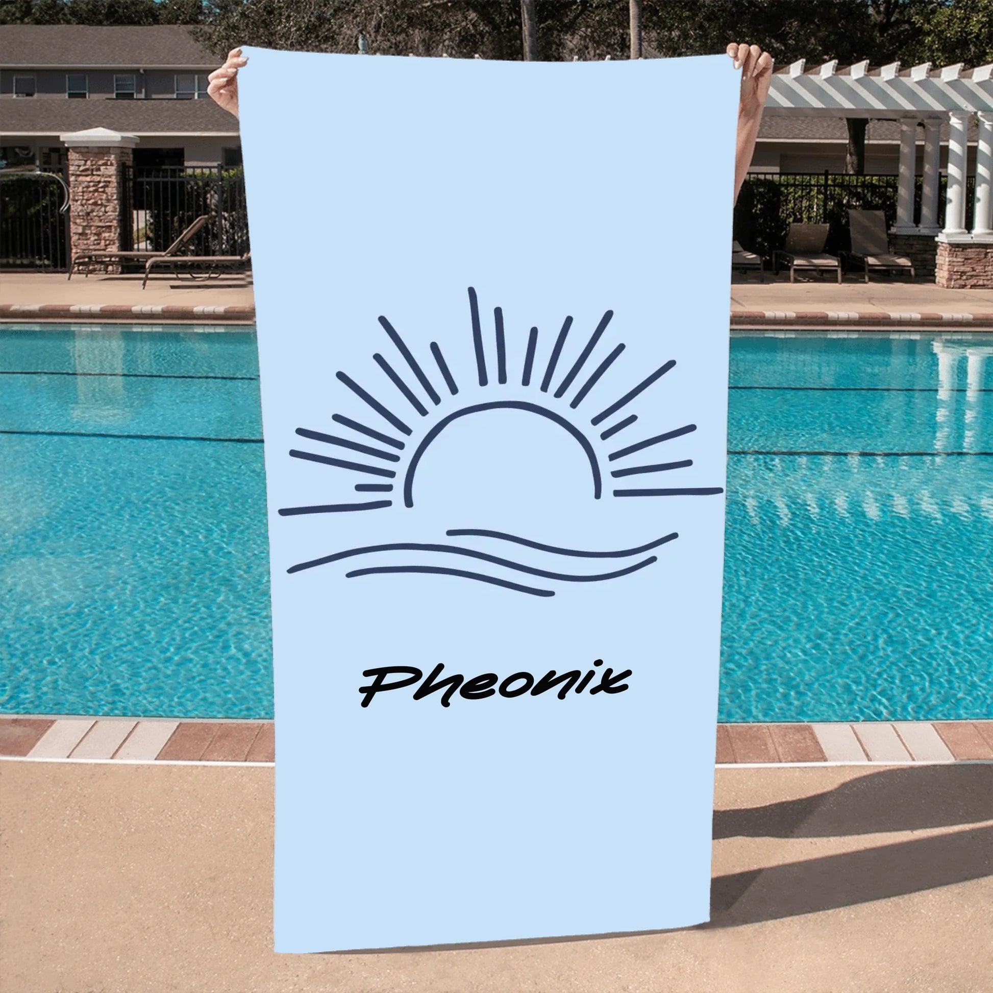 Sports Towel 27" x 55" 7