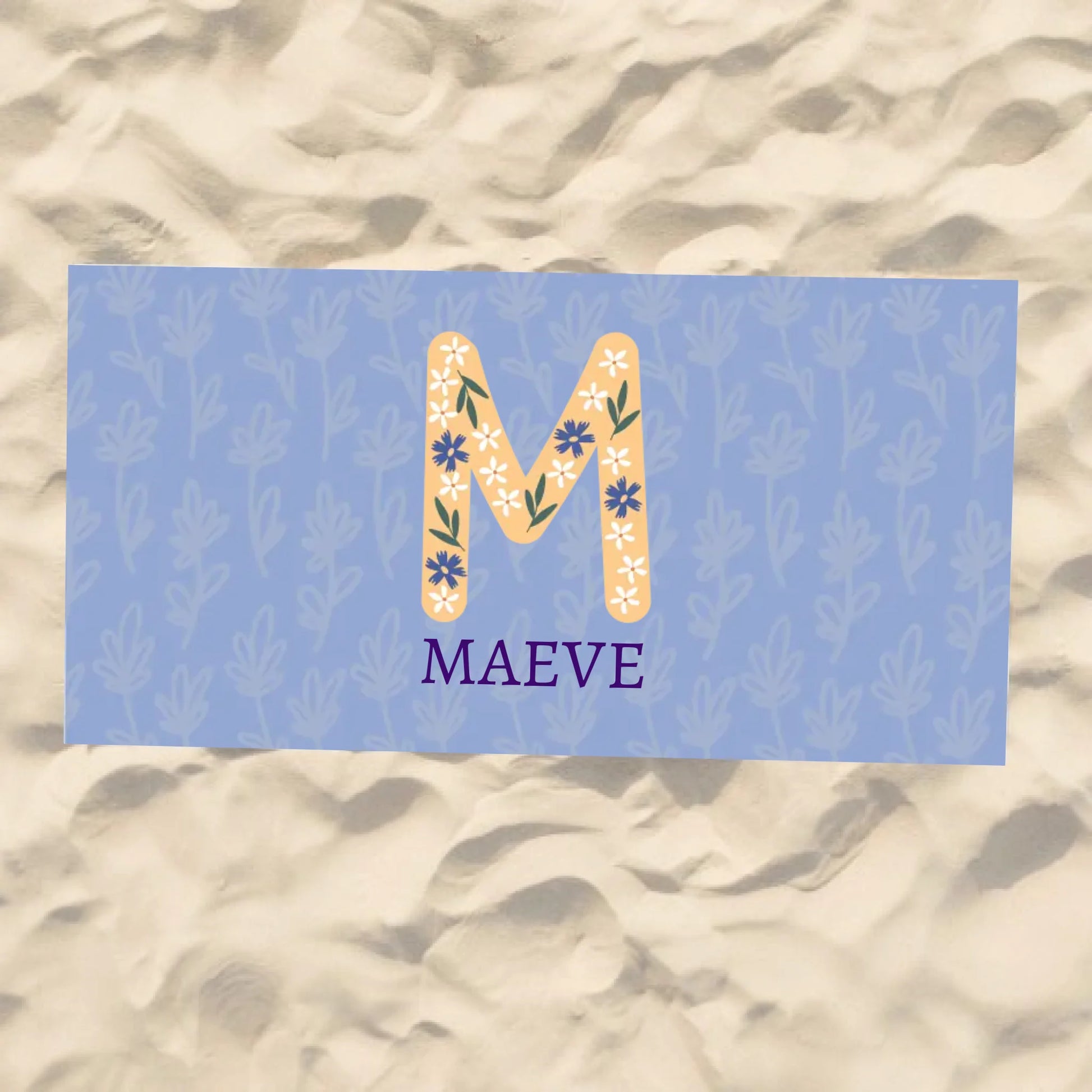 Beach Towel Blank - 30x60 - Horizontal Beach Enviro