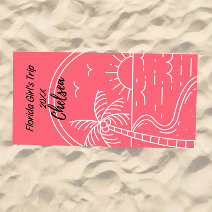 Beach Towel Blank - 30x60 - Horizontal Beach Enviro