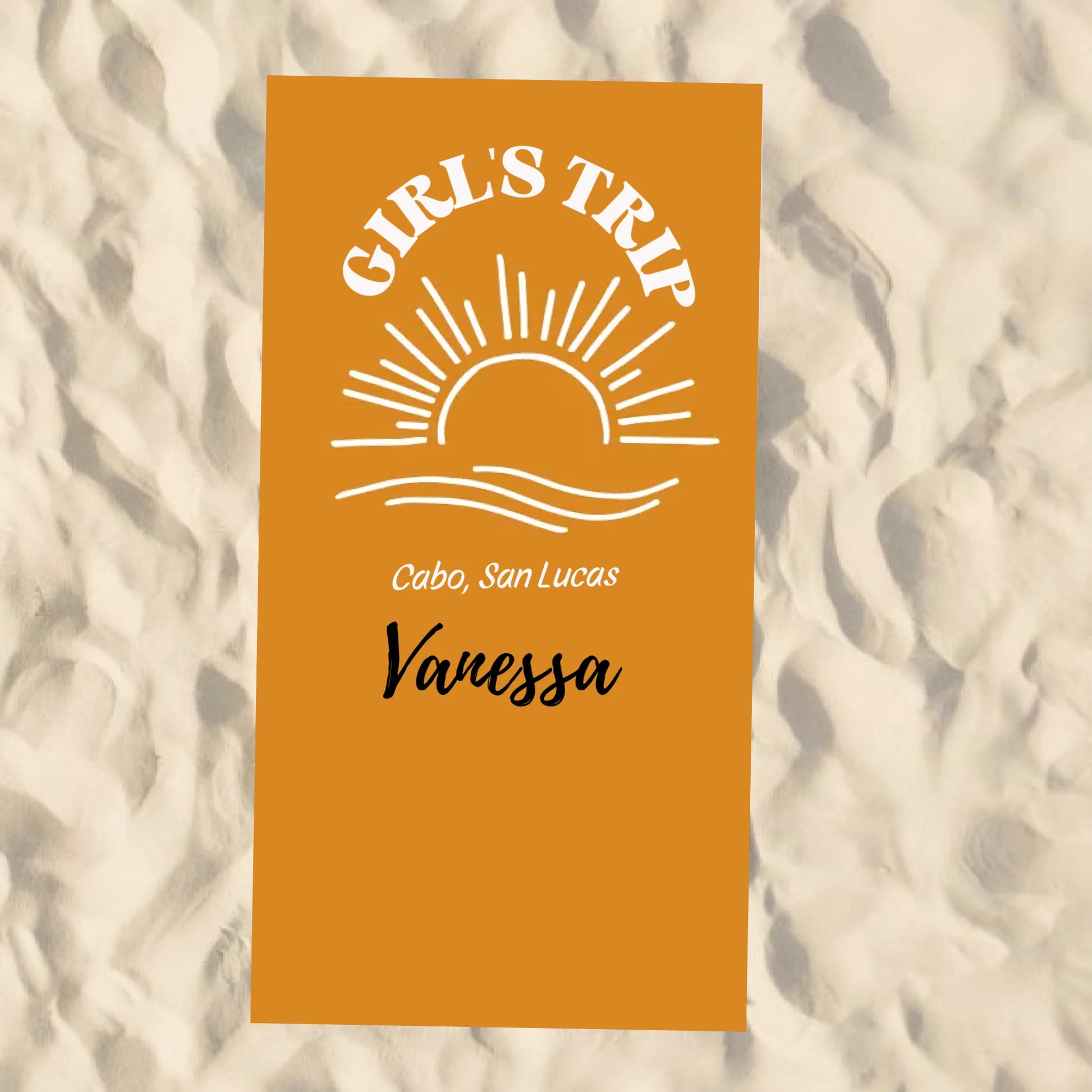 Beach Towel Blank - 30x60 - Horizontal Beach Enviro