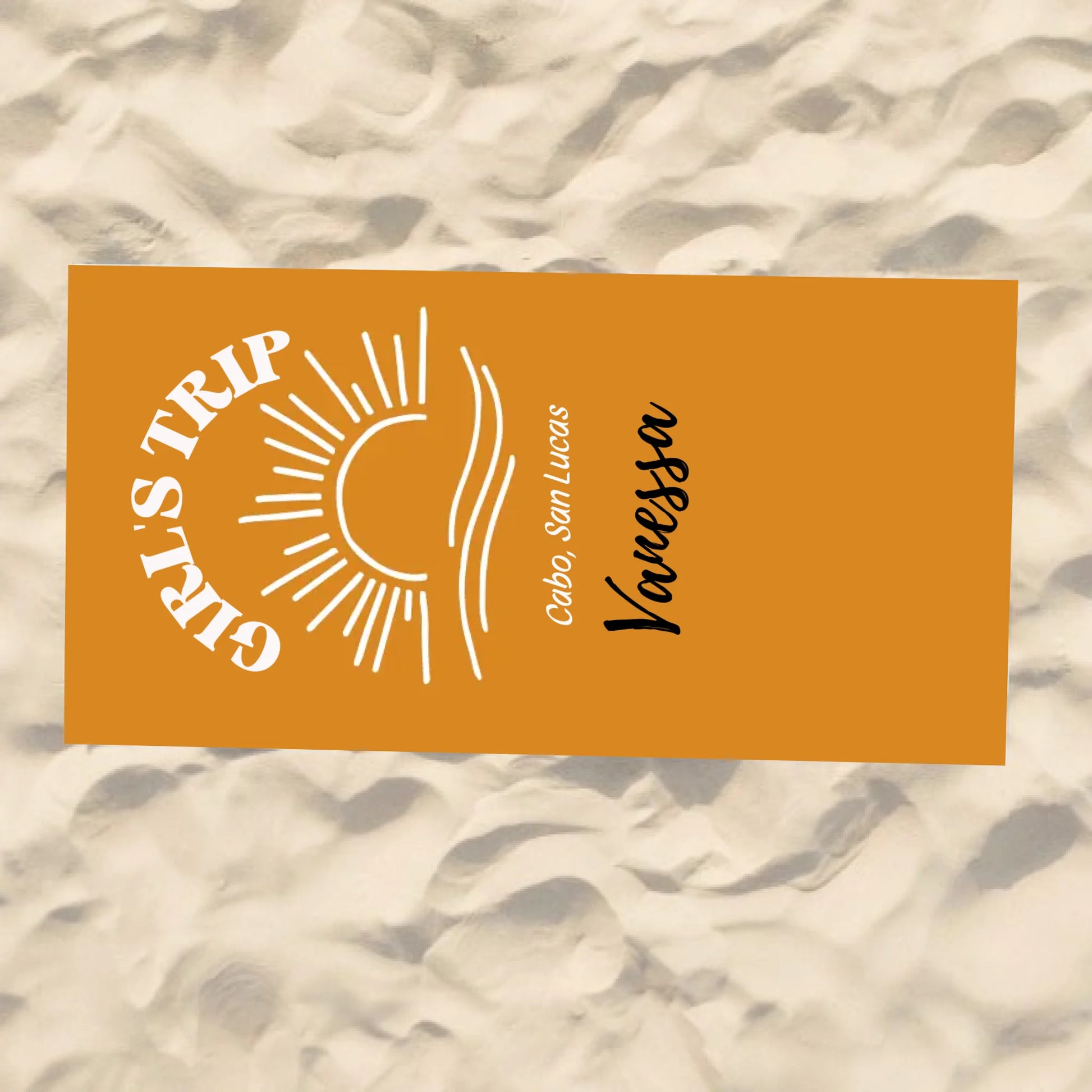 Beach Towel Blank - 30x60 - Horizontal Beach Enviro