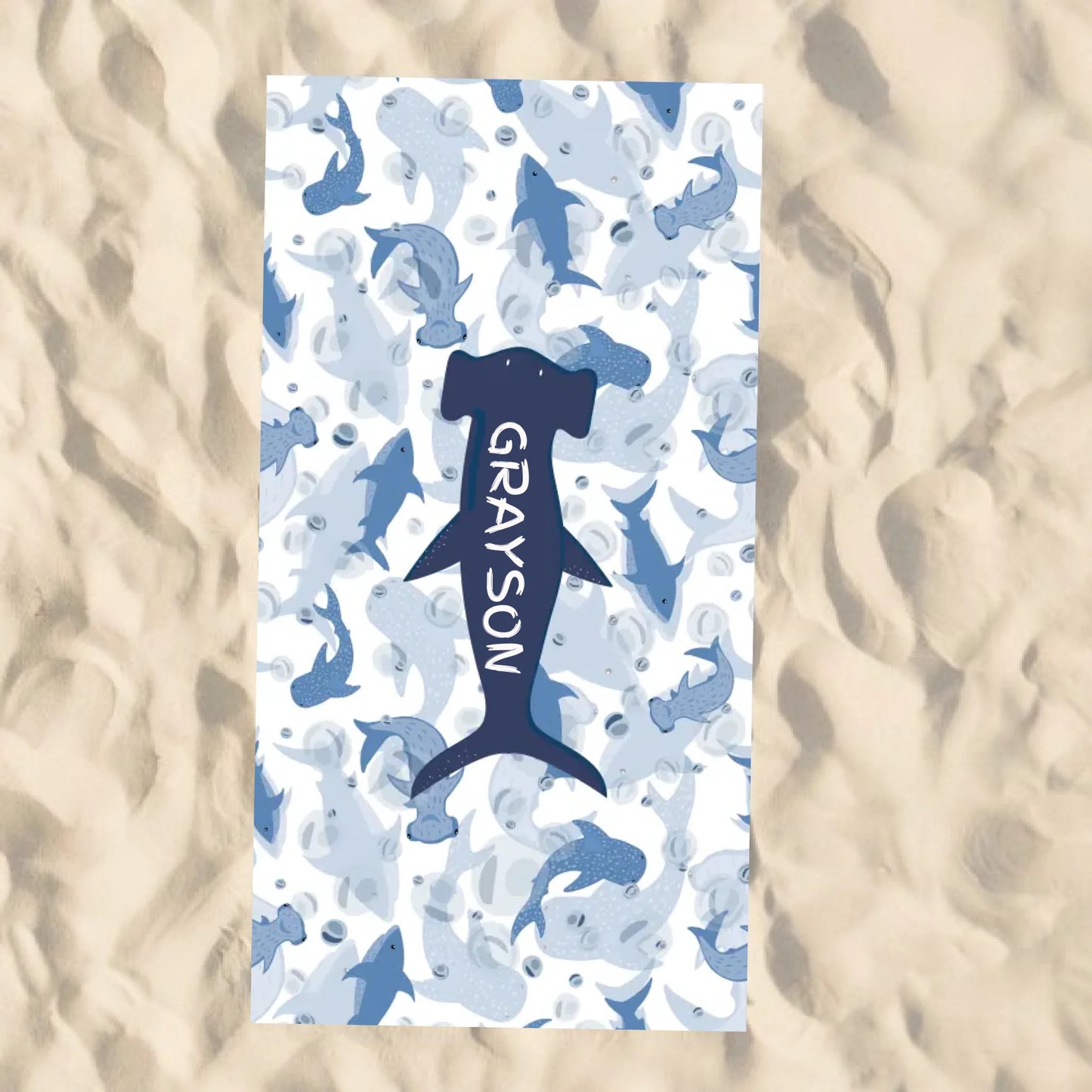 Beach Towel Blank - 30x60 - Horizontal Beach Enviro