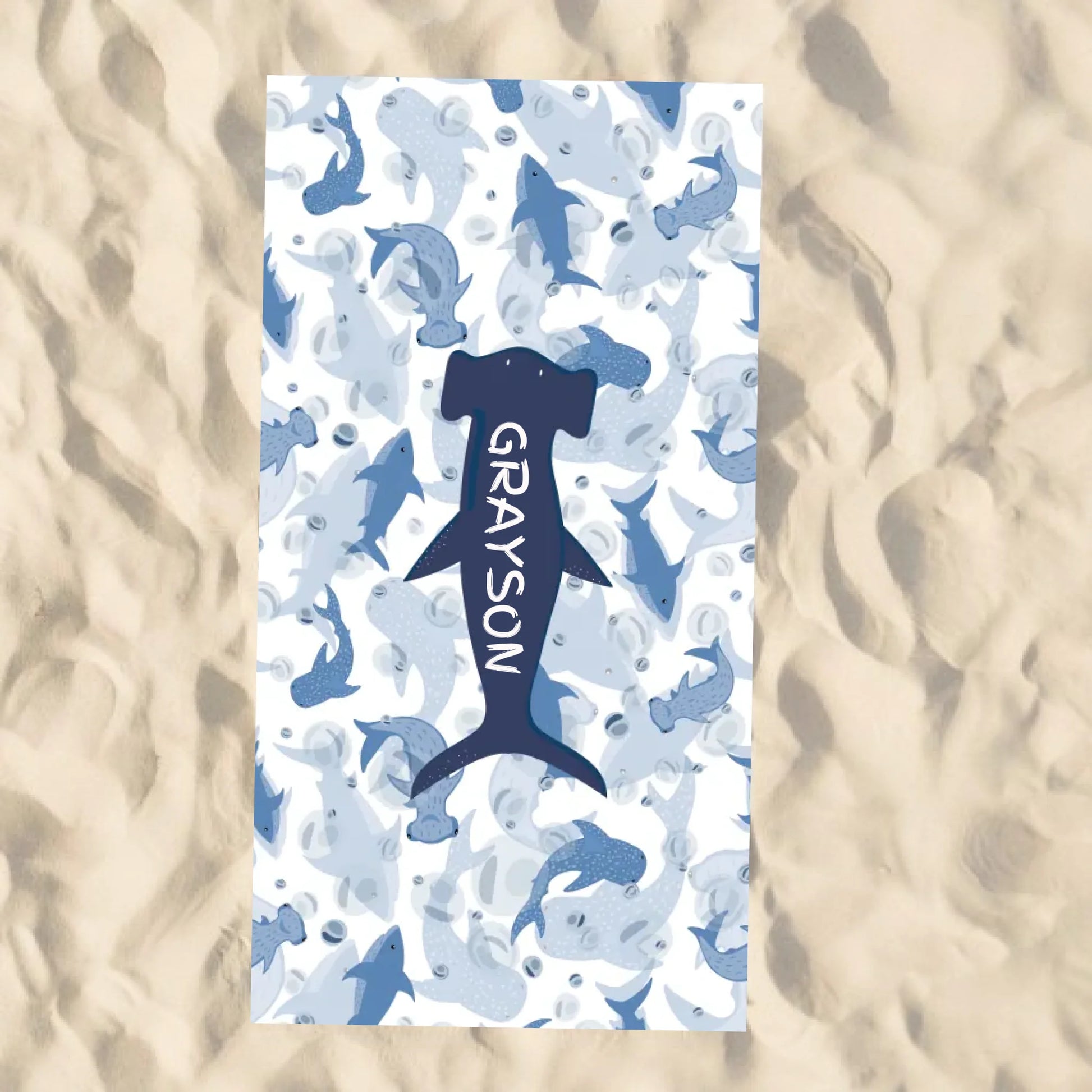 Beach Towel Blank - 30x60 - Horizontal Beach Enviro