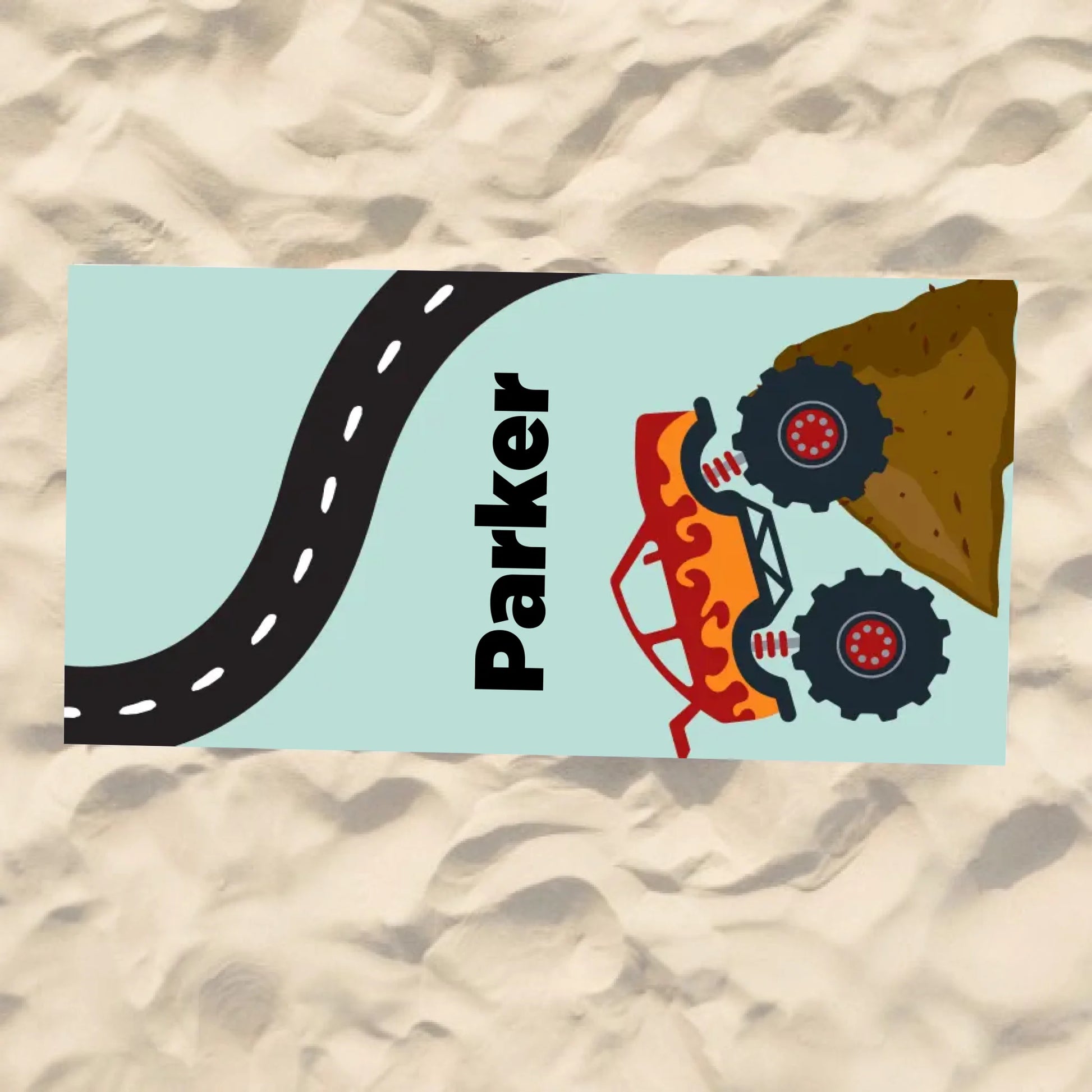 Beach Towel Blank - 30x60 - Horizontal Beach Enviro