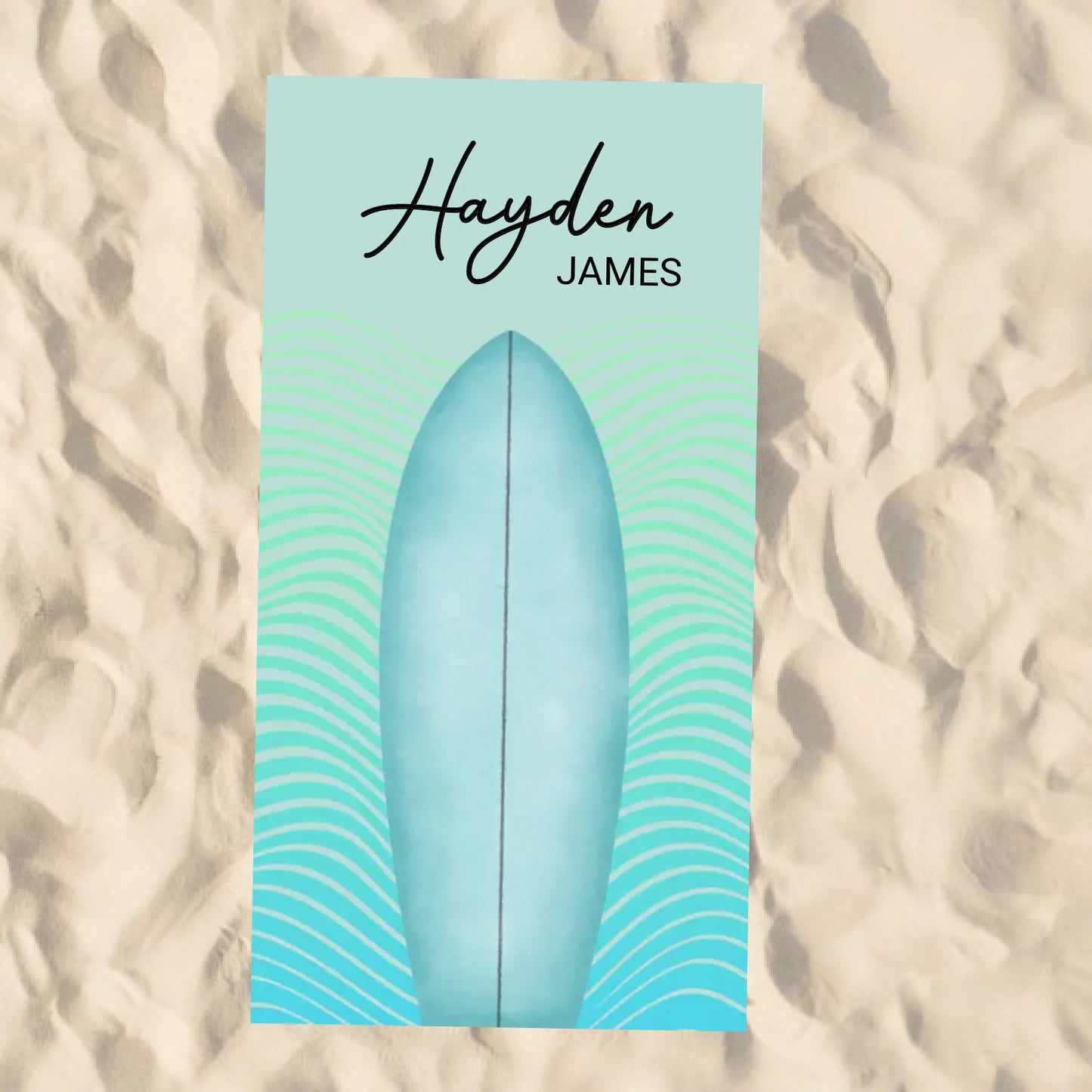 Beach Towel Blank - 30x60 - Horizontal Beach Enviro