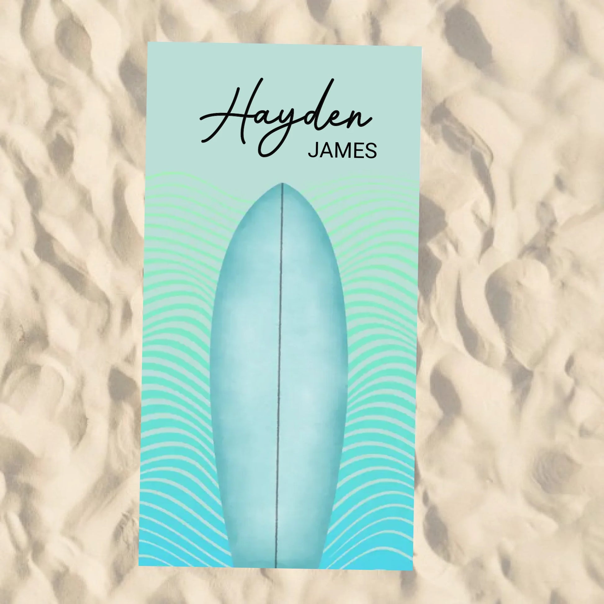 Beach Towel Blank - 30x60 - Horizontal Beach Enviro