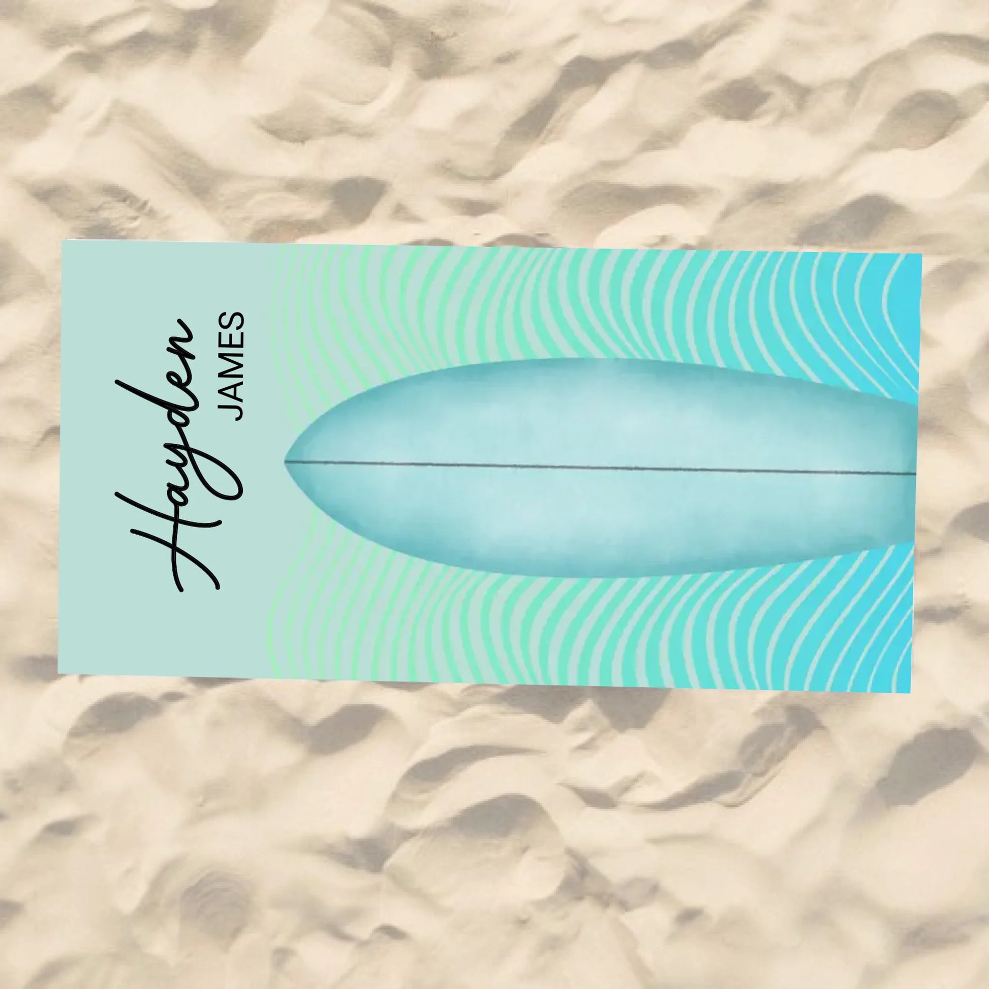 Beach Towel Blank - 30x60 - Horizontal Beach Enviro