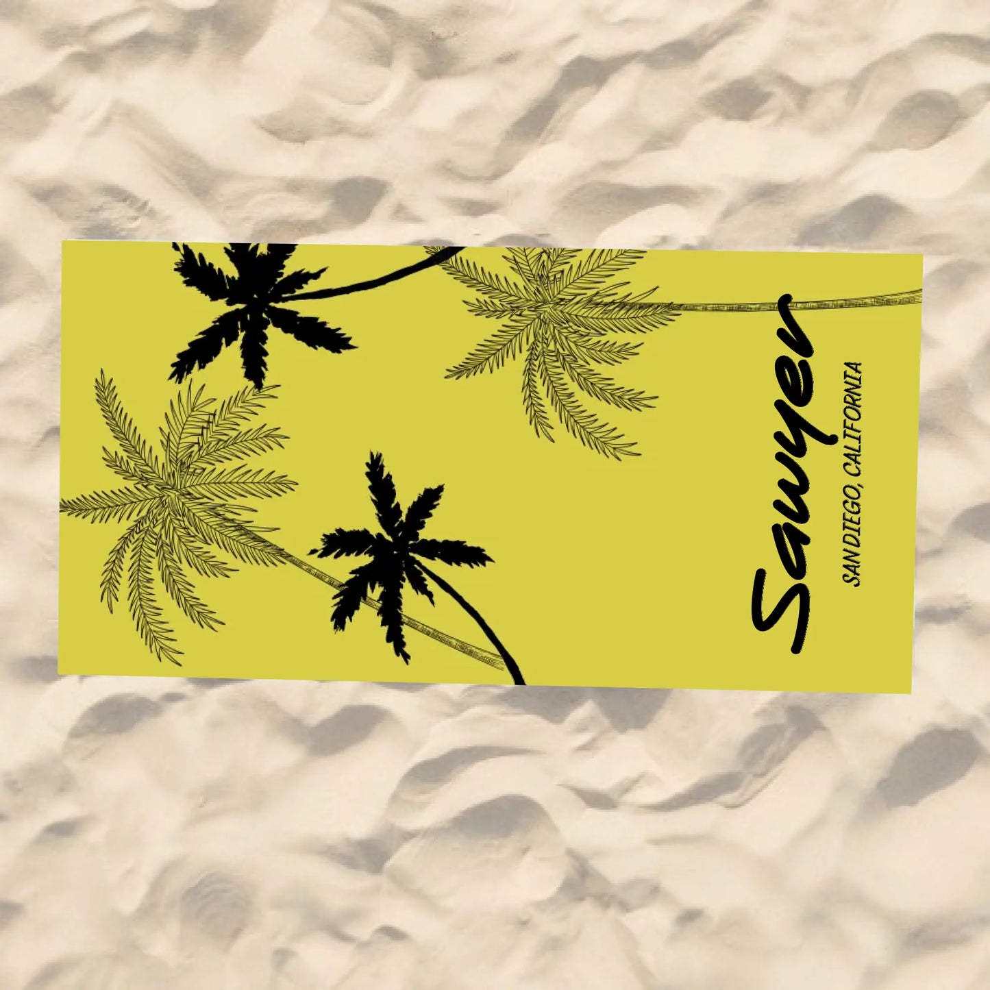 Beach Towel Blank - 30x60 - Horizontal Beach Enviro