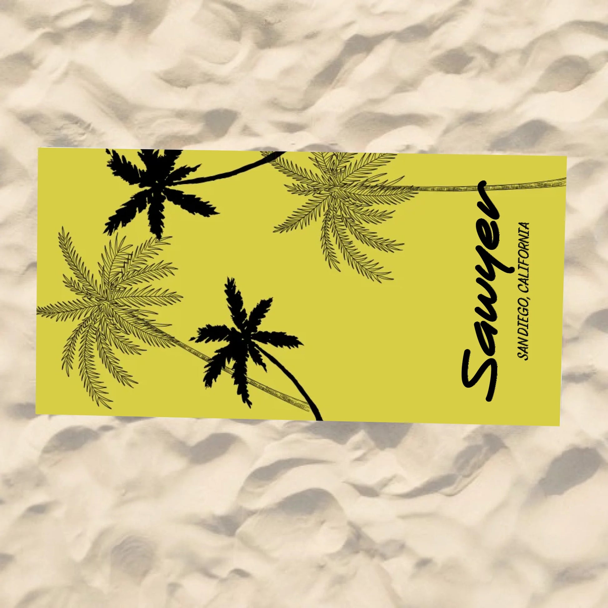 Beach Towel Blank - 30x60 - Horizontal Beach Enviro