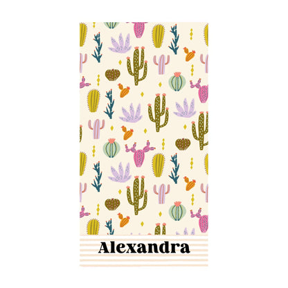 Desert Escape Name Towel