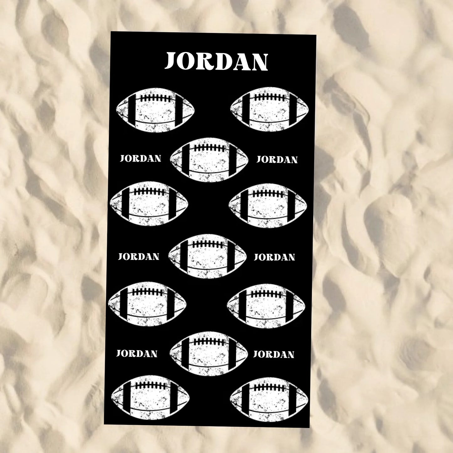 Beach Towel Blank - 30x60 - Horizontal Beach Enviro