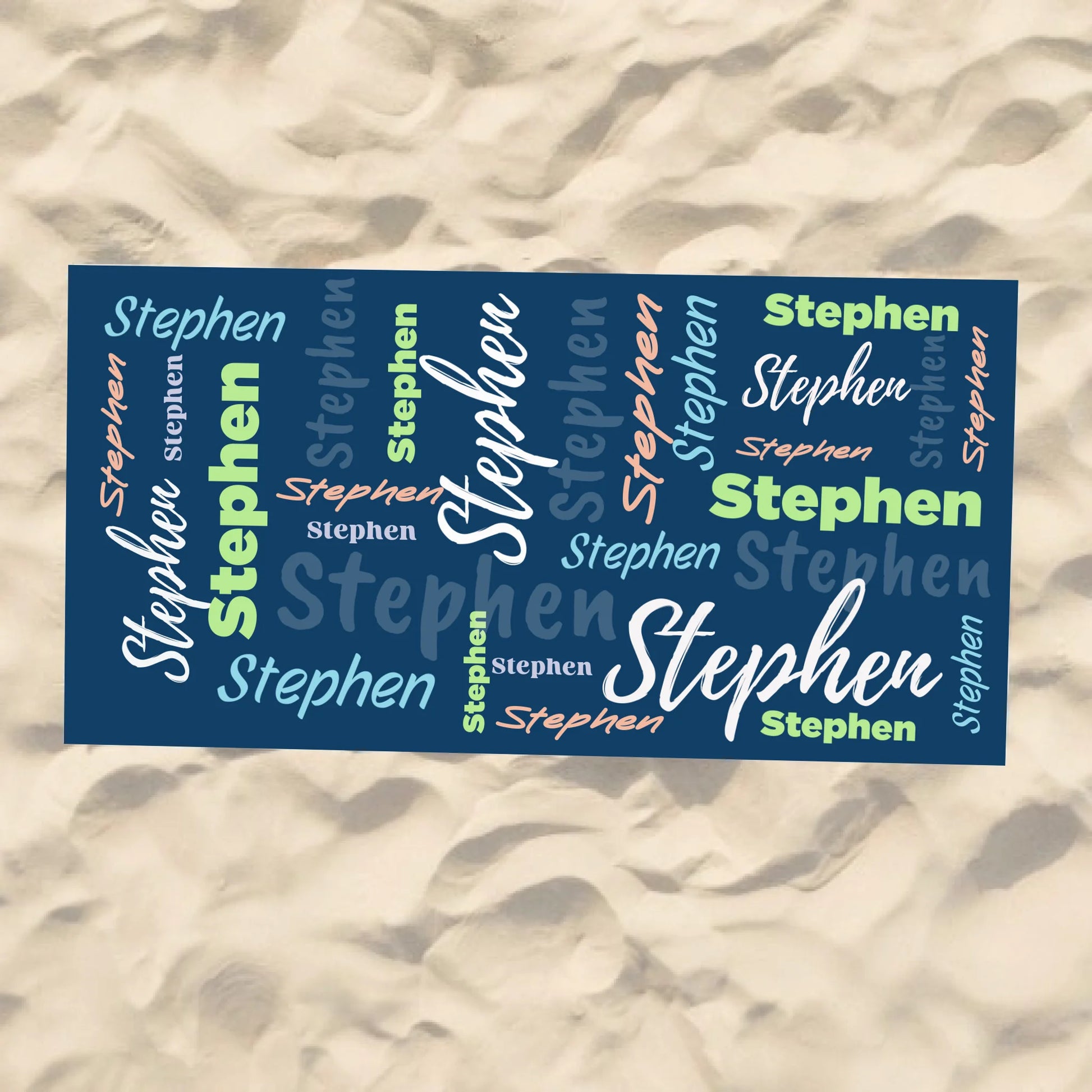 Beach Towel Blank - 30x60 - Horizontal Beach Enviro