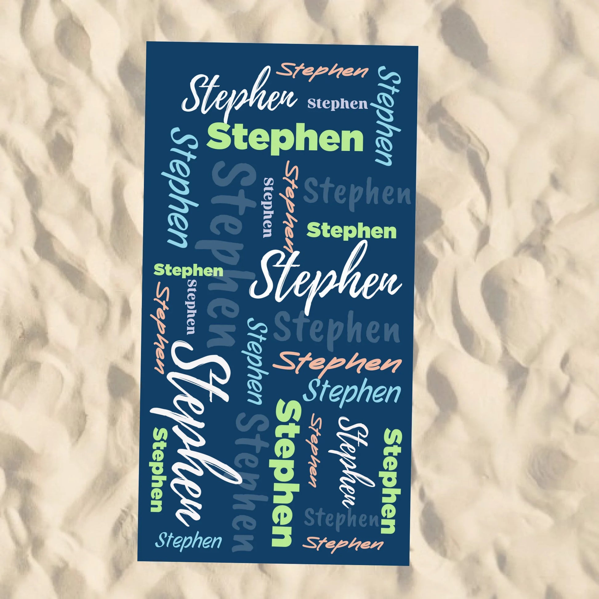 Beach Towel Blank - 30x60 - Horizontal Beach Enviro