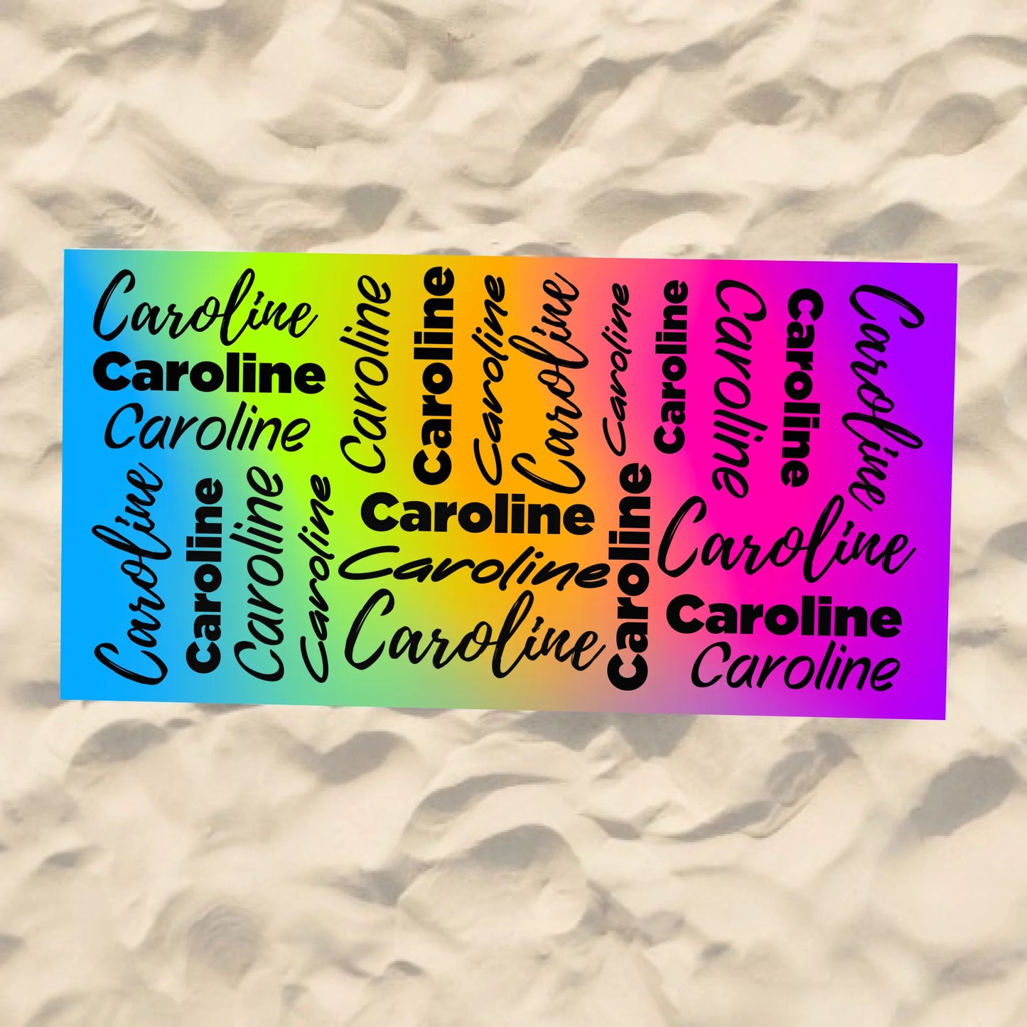 Beach Towel Blank - 30x60 - Horizontal Beach Enviro