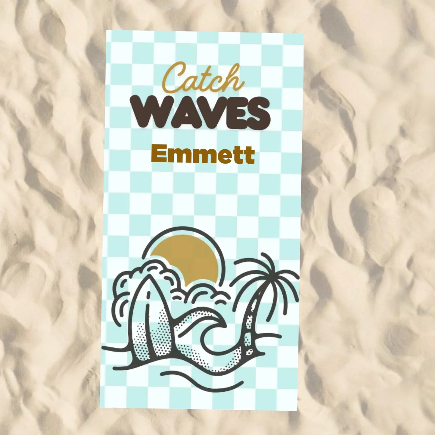 Beach Towel Blank - 30x60 - Horizontal Beach Enviro