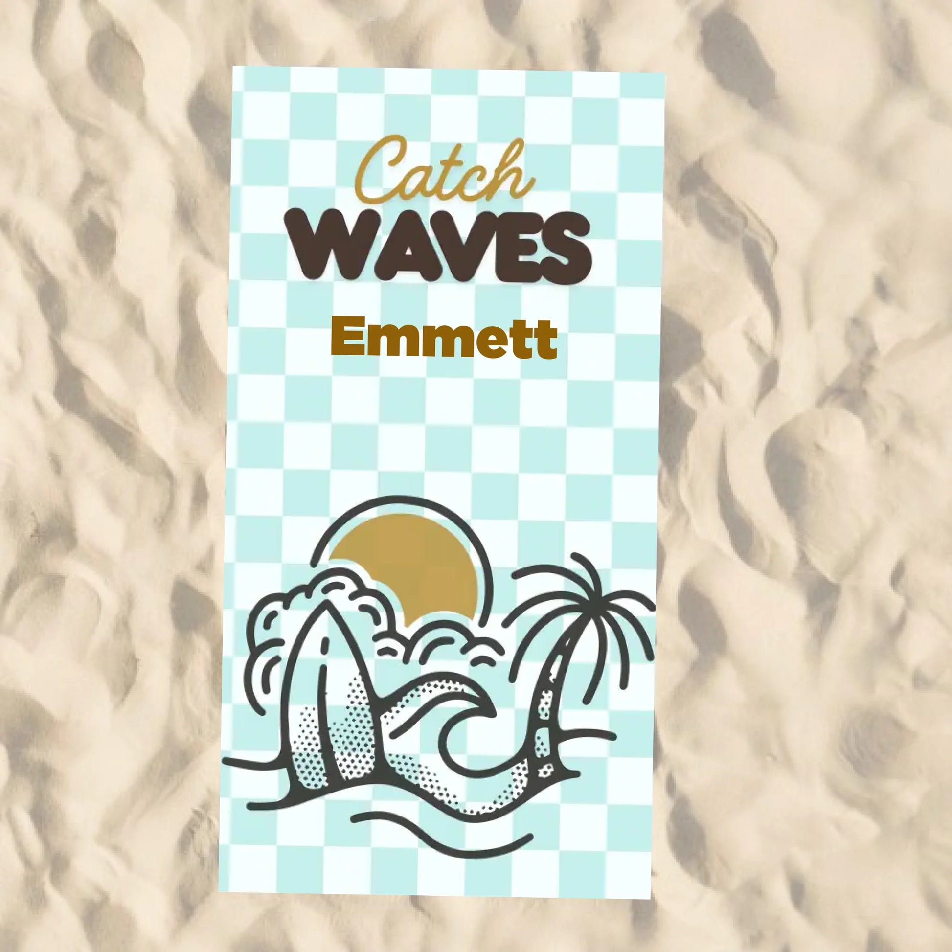 Beach Towel Blank - 30x60 - Horizontal Beach Enviro