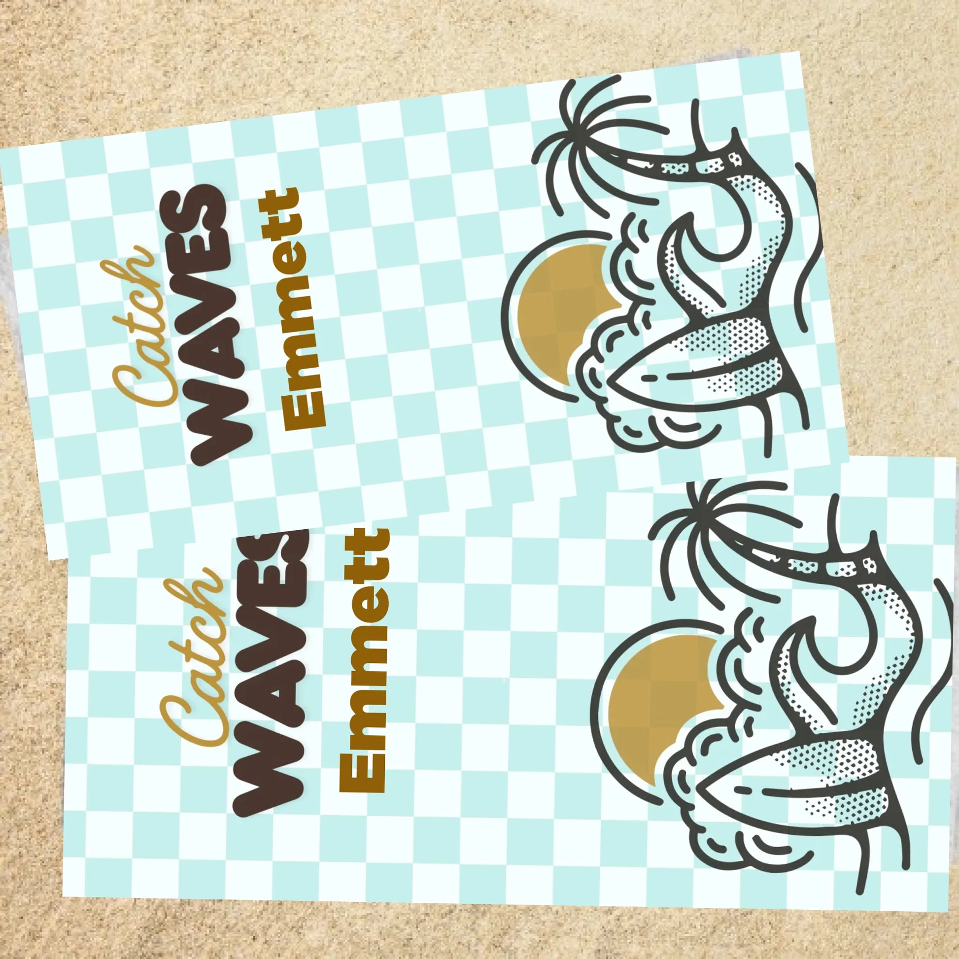 Beach Towel Blank - 30x60 - Horizontal Beach Enviro -2 towels