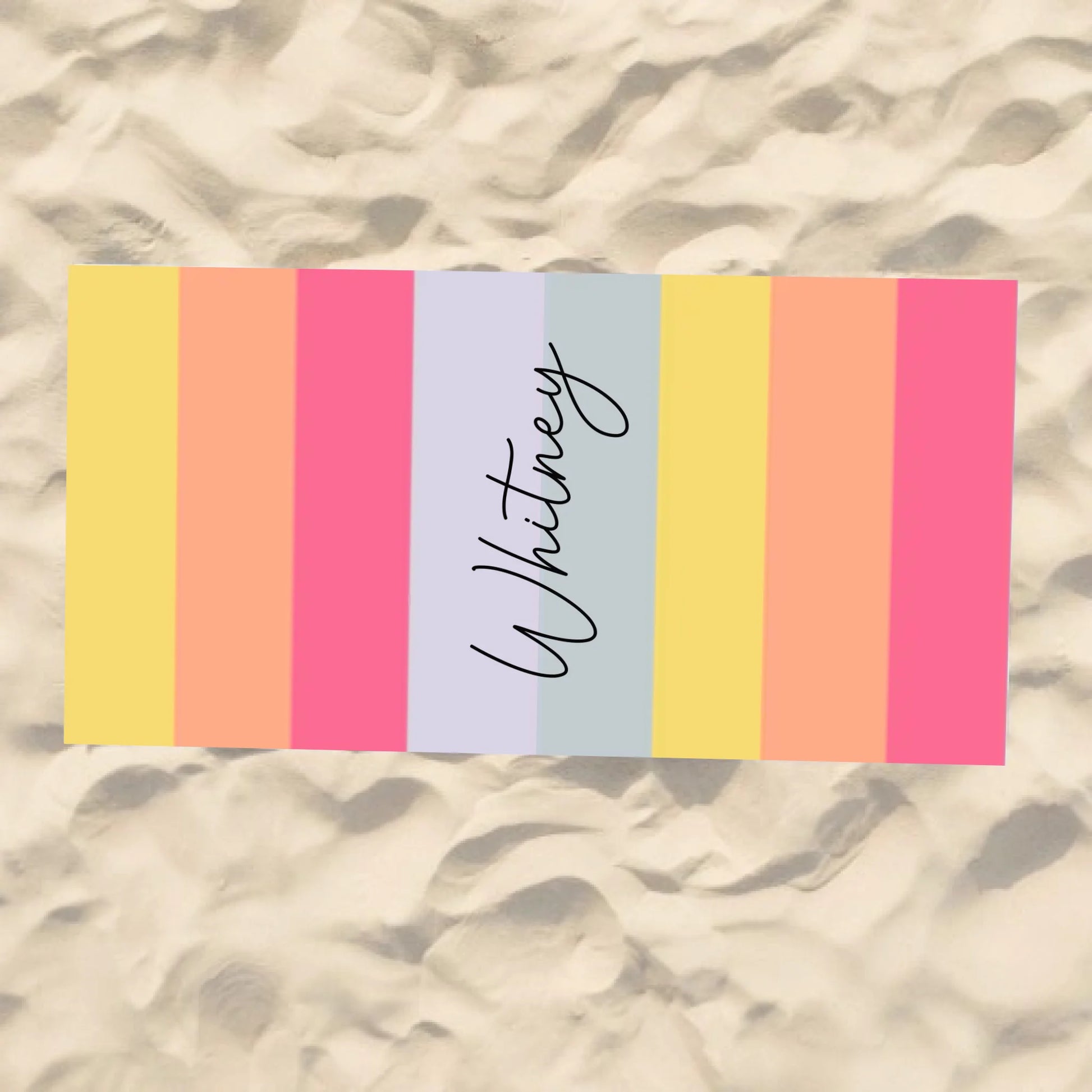 Beach Towel Blank - 30x60 - Horizontal Beach Enviro