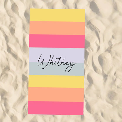 Beach Towel Blank - 30x60 - Horizontal Beach Enviro