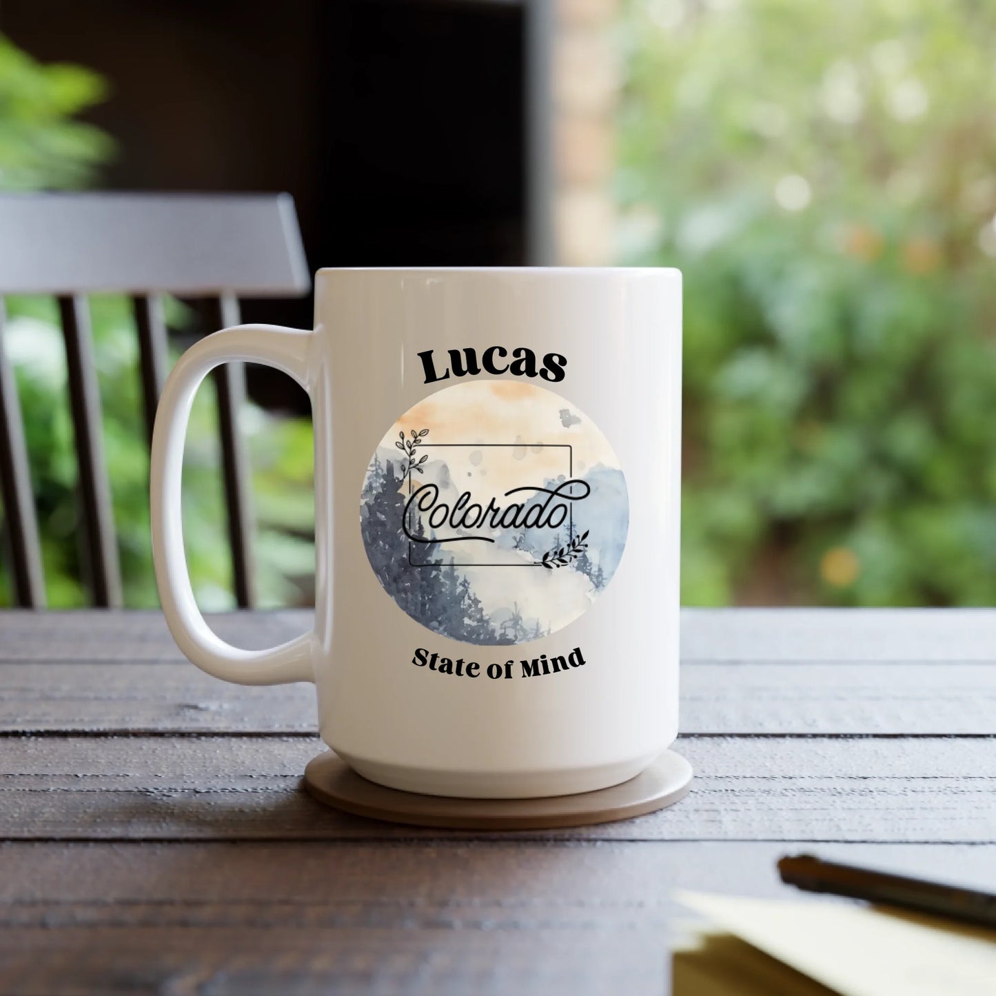 Personalized State of Mind Name Mug