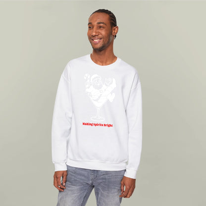 Personalized Holiday Spirit Name Sweatshirt