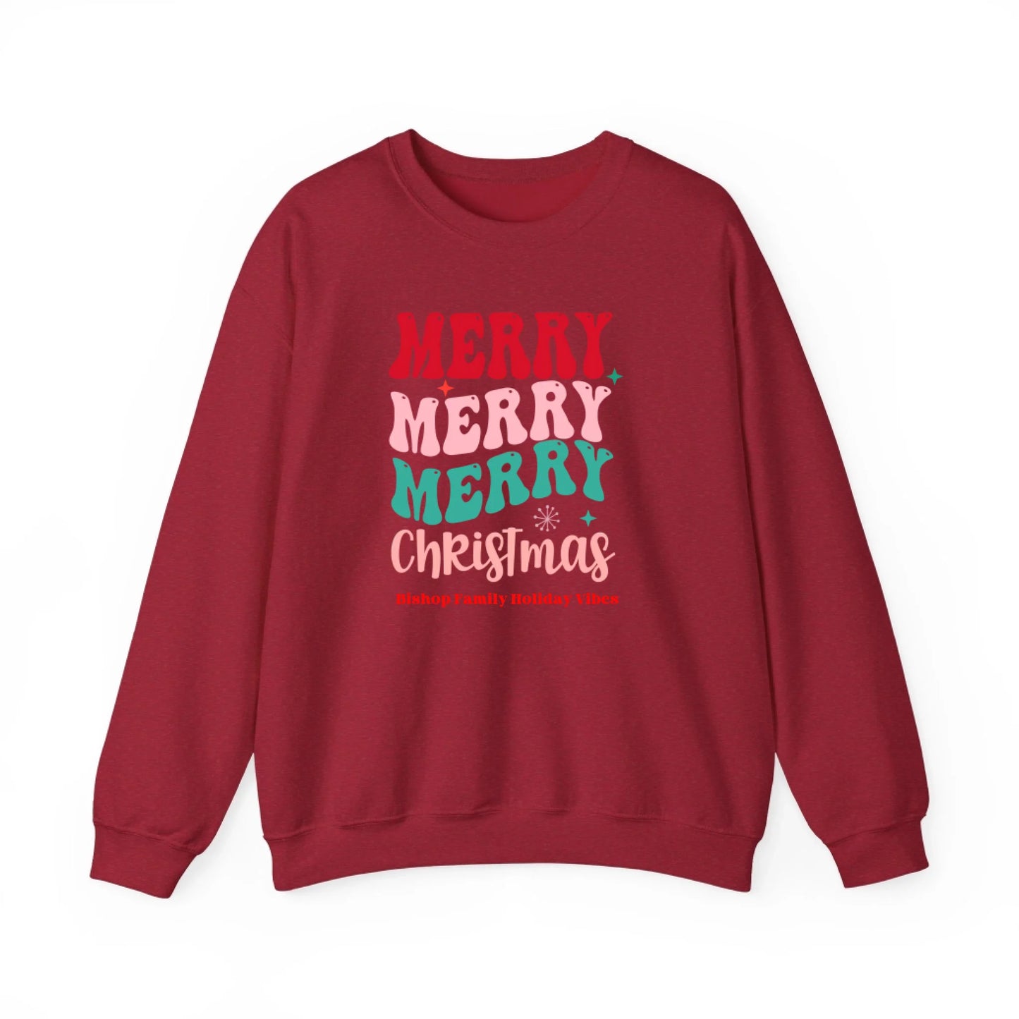Sweatshirt Front Blank - Vintage Red