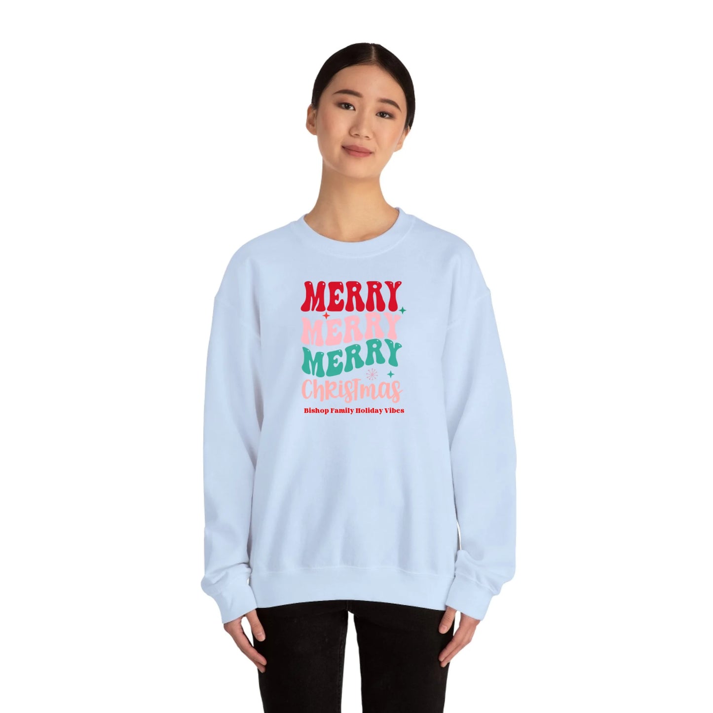 Sweatshirt Front Lifestyle Light Blue