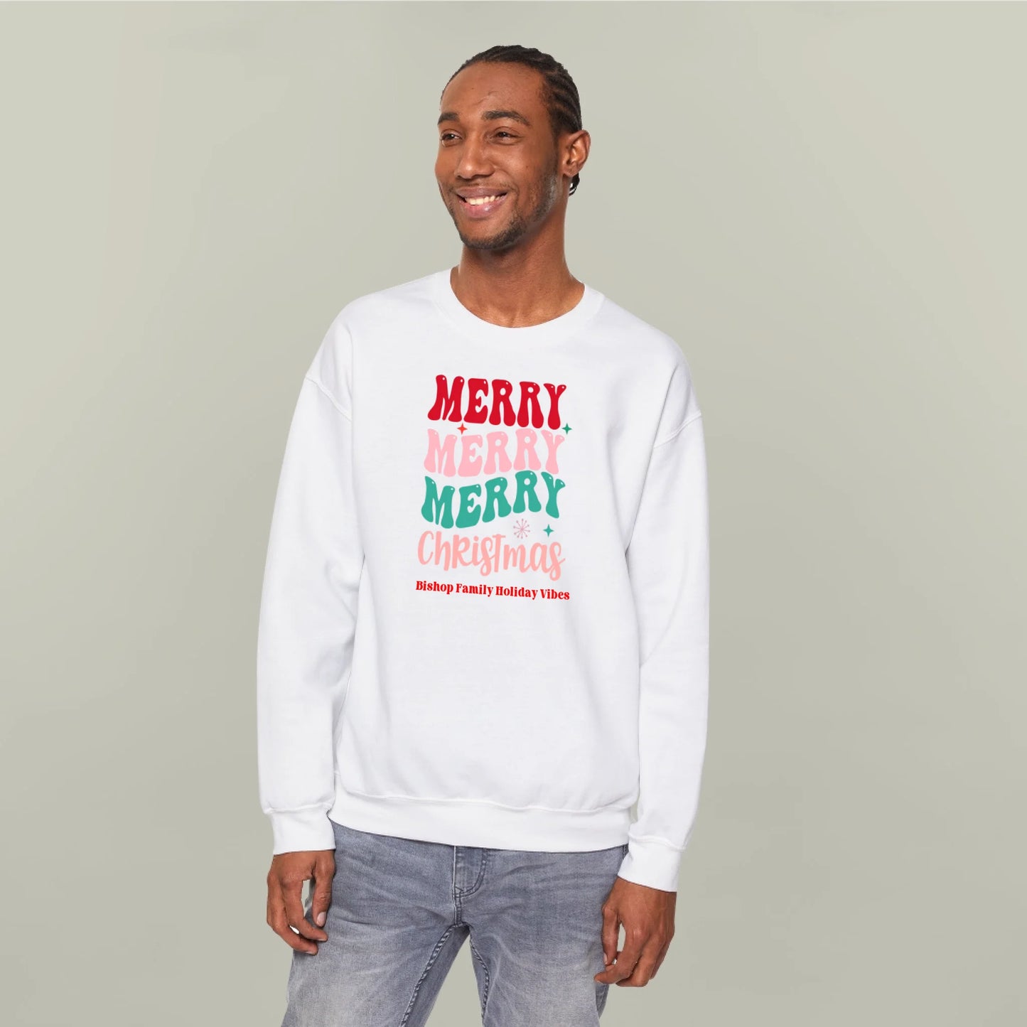Personalized Verry Merry Holiday Sweatshirt