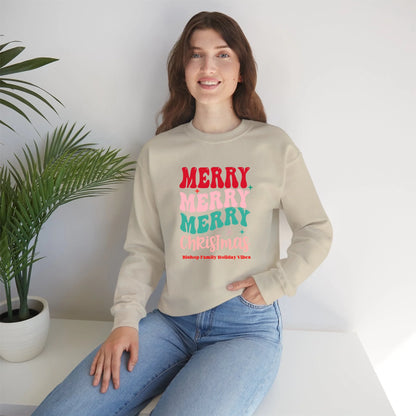 Sweatshirt Front Lifestyle - Sand 2