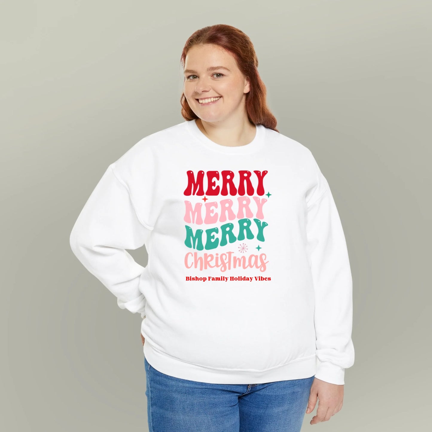Personalized Verry Merry Holiday Sweatshirt