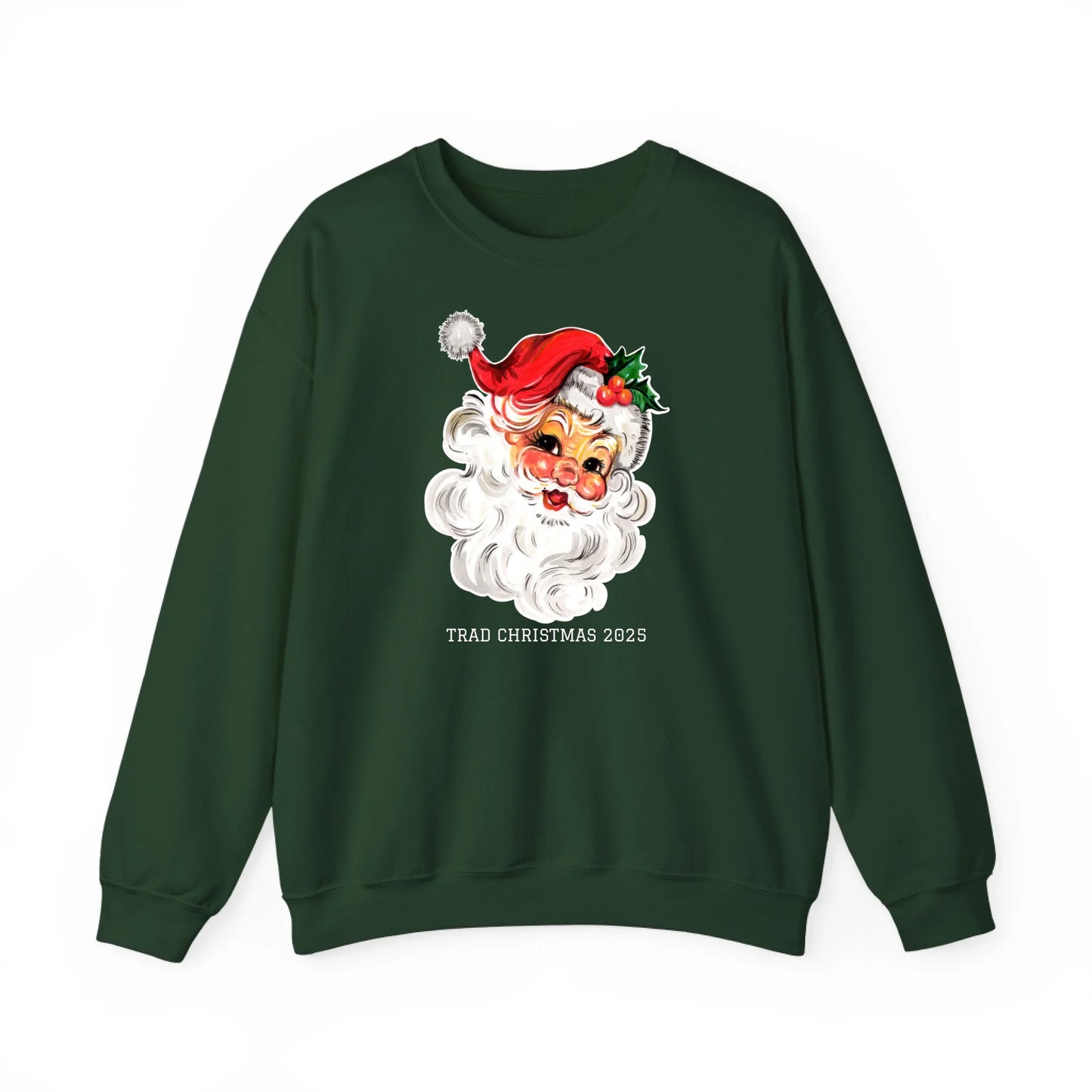 Sweatshirt Front Blank - Forrest Green