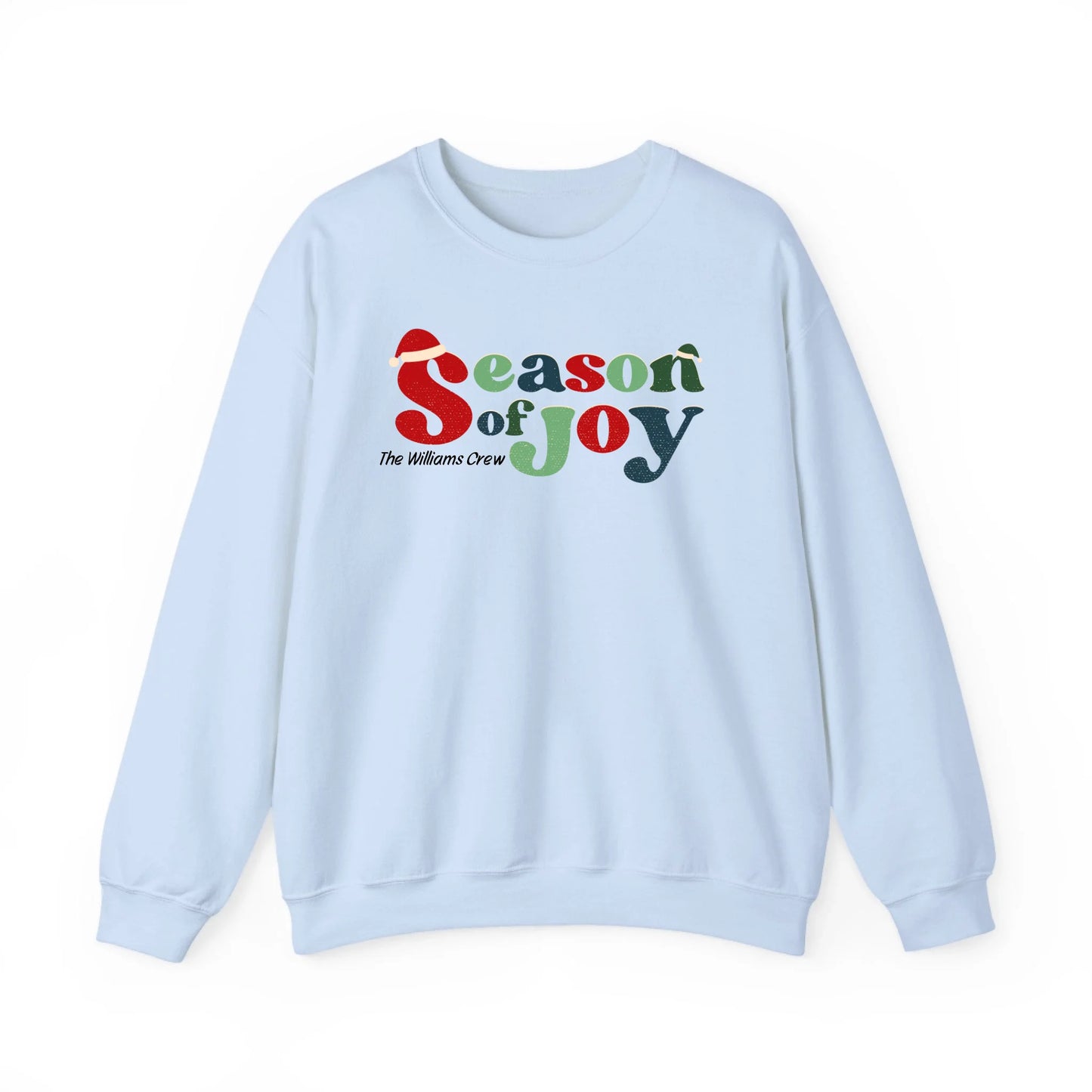 Sweatshirt Front Blank - Light Blue