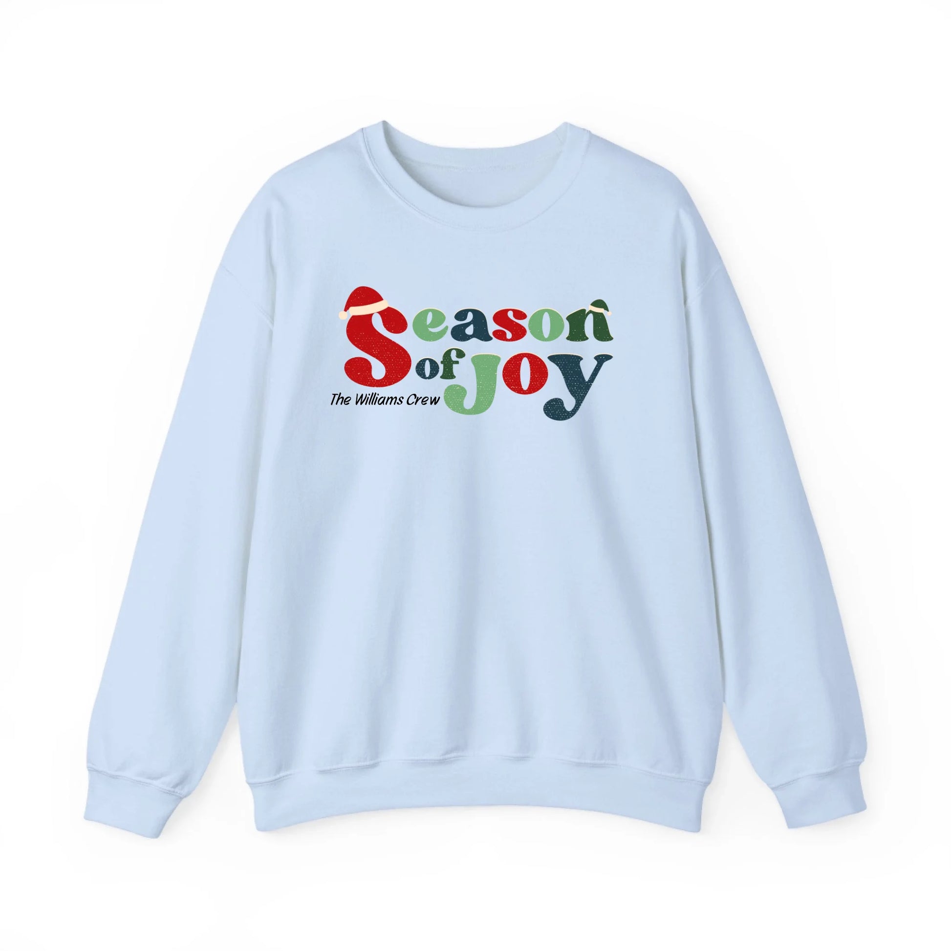 Sweatshirt Front Blank - Light Blue