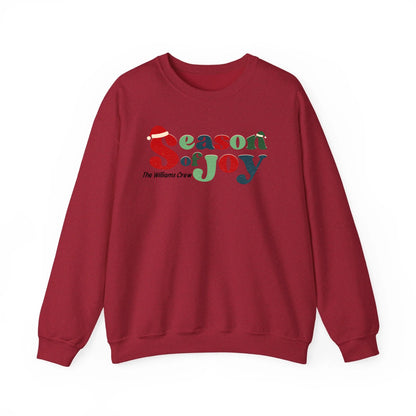 Sweatshirt Front Blank - Vintage Red