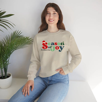 Sweatshirt Front Lifestyle - Sand 2