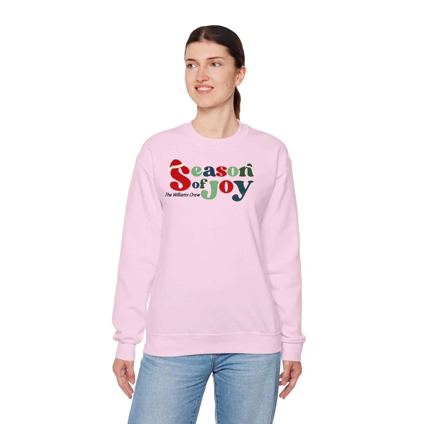 Sweatshirt Front Lifestyle 2 Pink