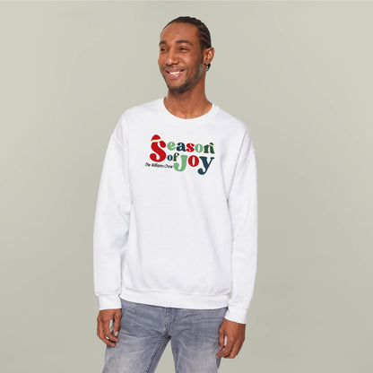 Personalized Joyful Season Holiday Sweatshirt