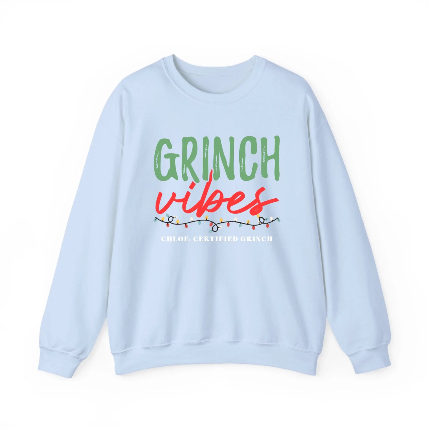 Sweatshirt Front Blank - Light Blue