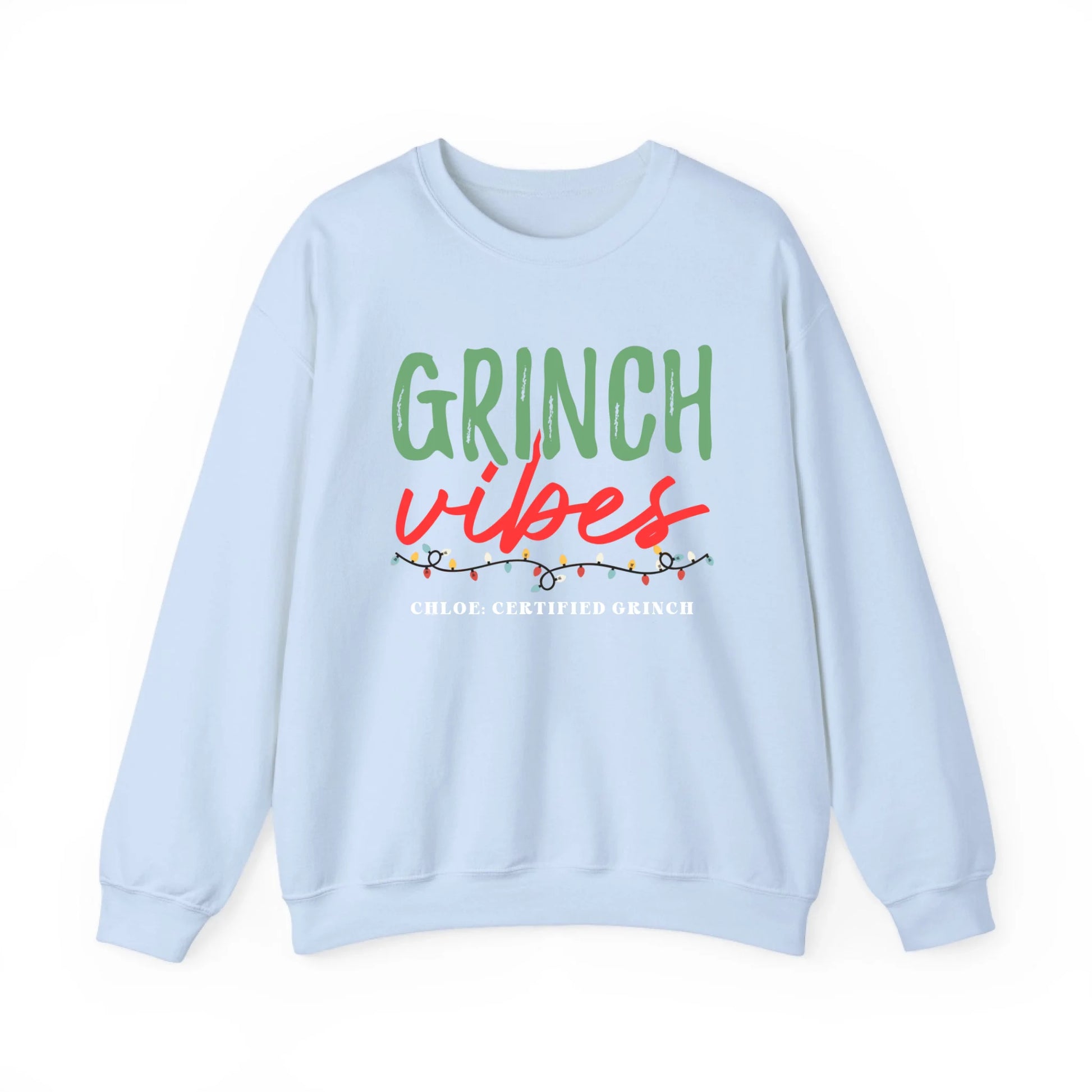 Sweatshirt Front Blank - Light Blue