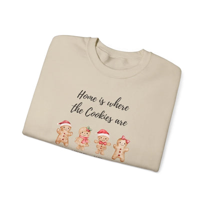 Home Baked Personalized Sweatshirt Sand seamless Folded