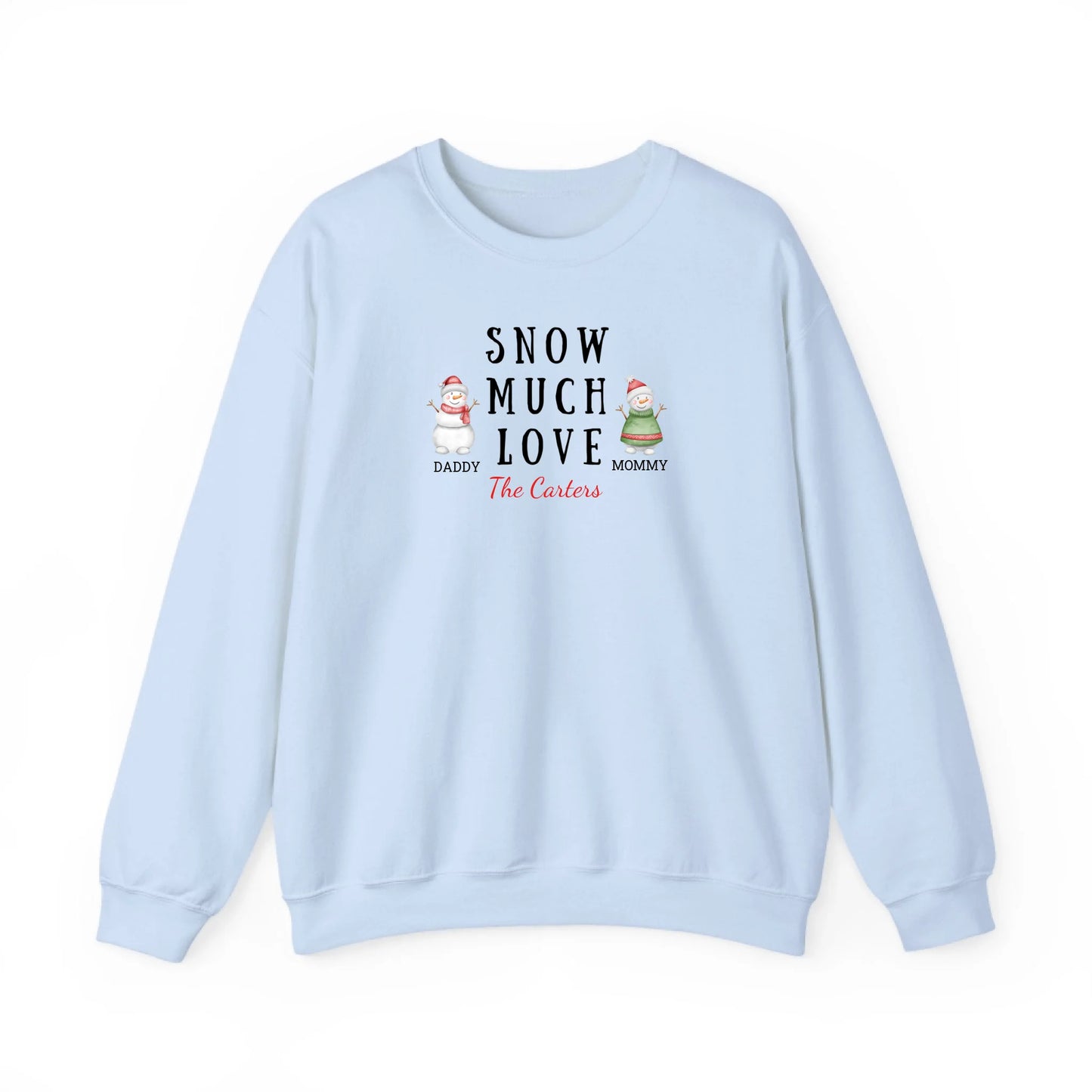 Sweatshirt Front Blank - Light Blue