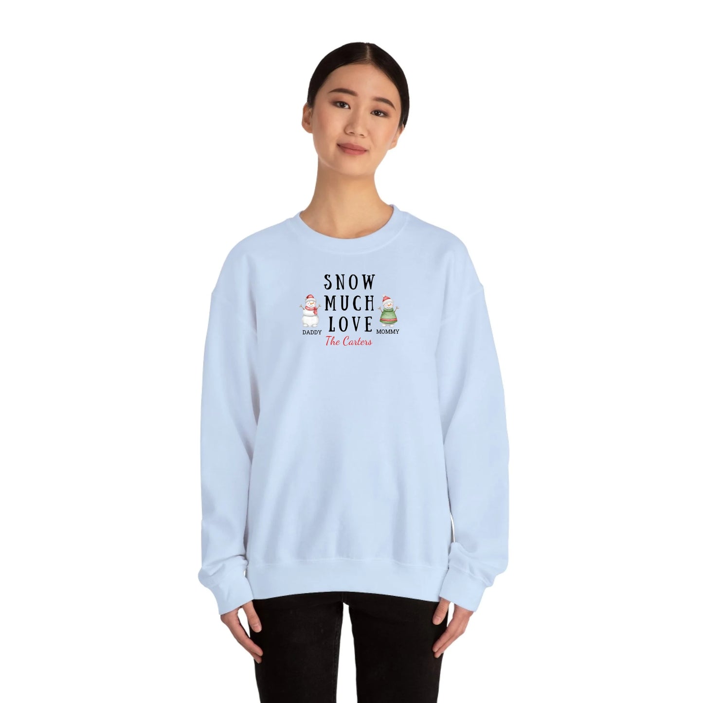 Sweatshirt Front Lifestyle Light Blue