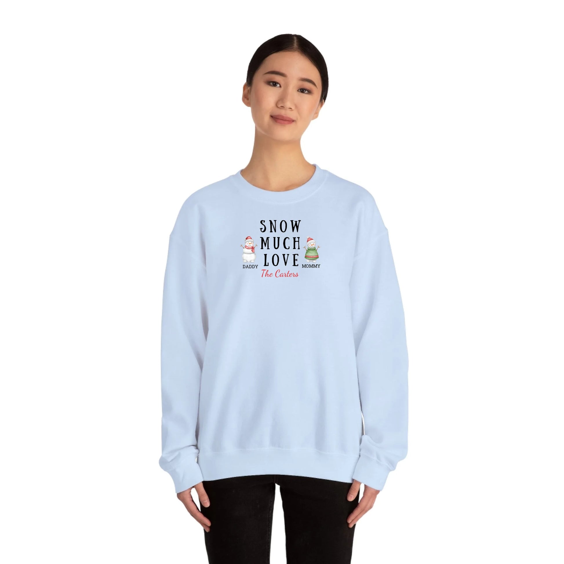 Sweatshirt Front Lifestyle Light Blue