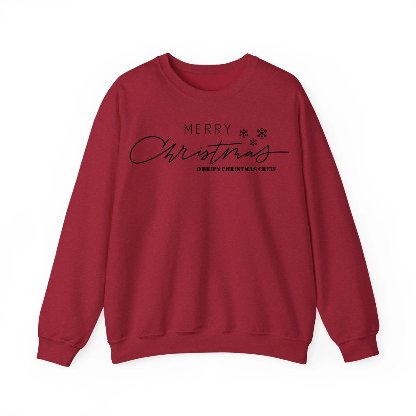Sweatshirt Front Blank - Vintage Red