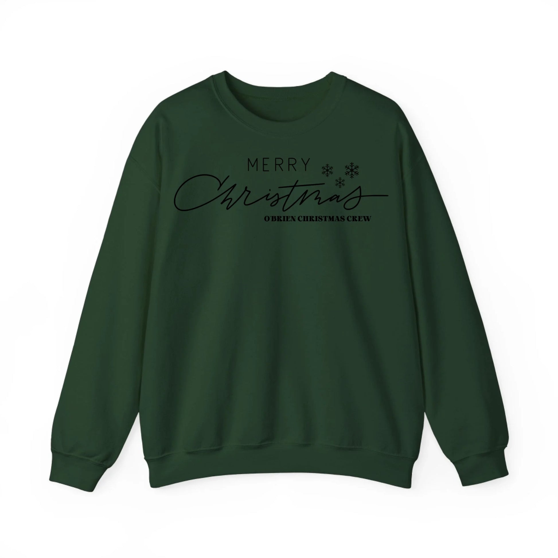 Sweatshirt Front Blank - Forrest Green