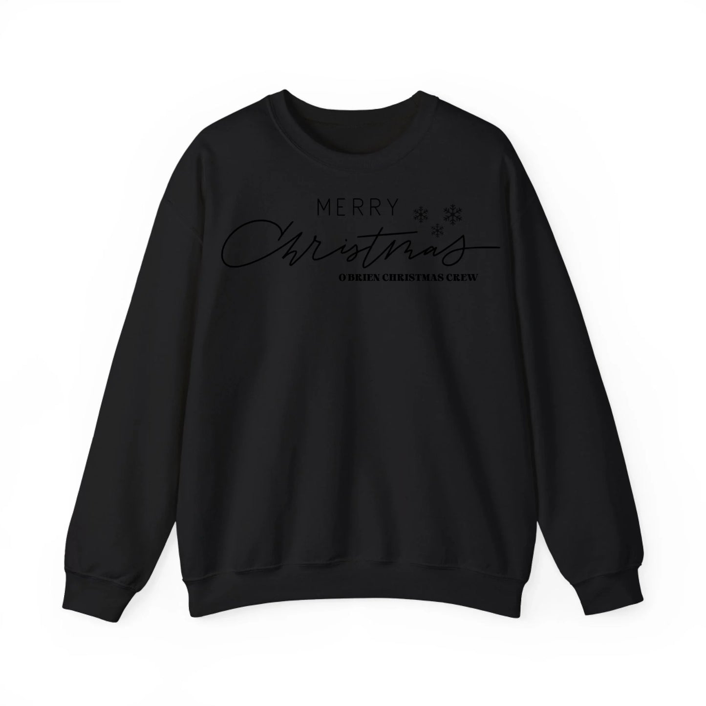Sweatshirt Front Blank - Black