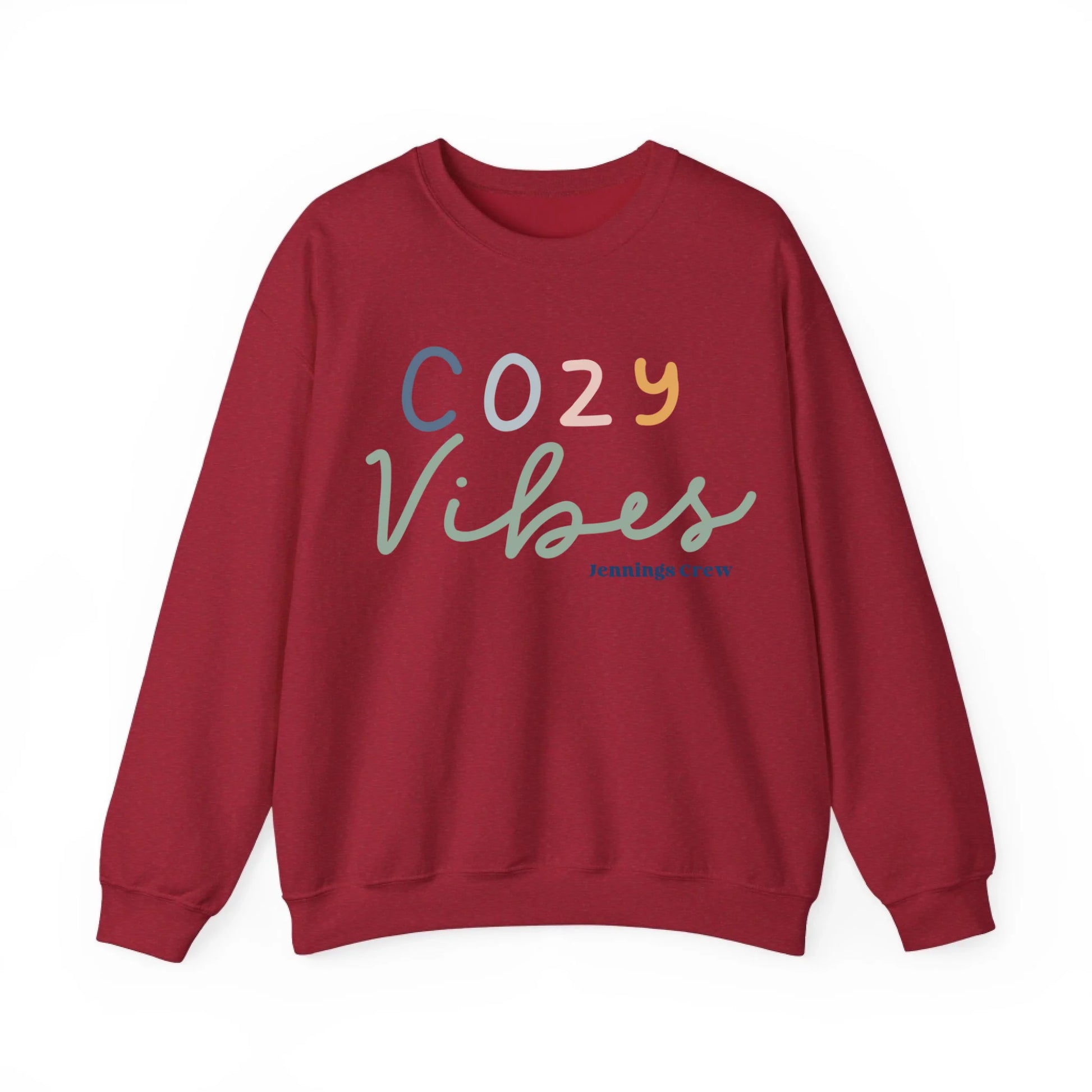 Sweatshirt Front Blank - Vintage Red
