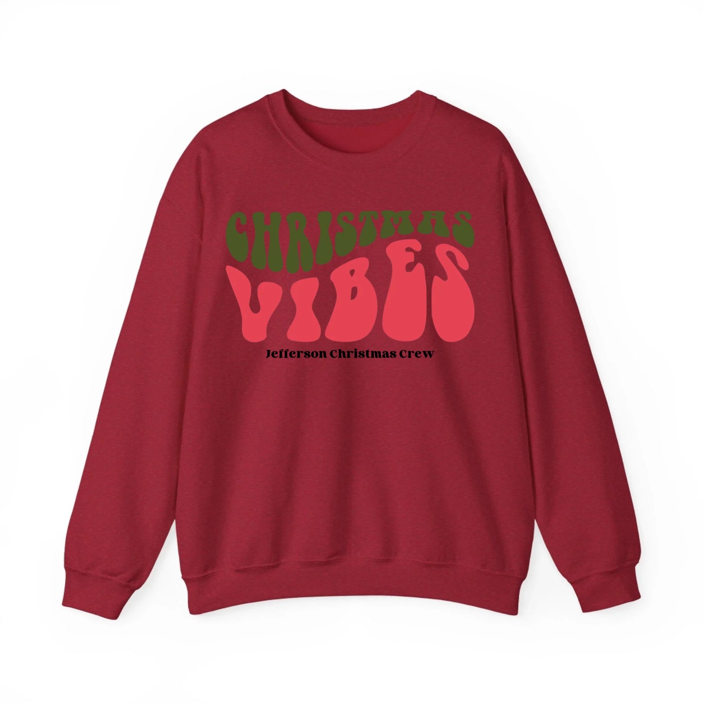 Sweatshirt Front Blank - Vintage Red