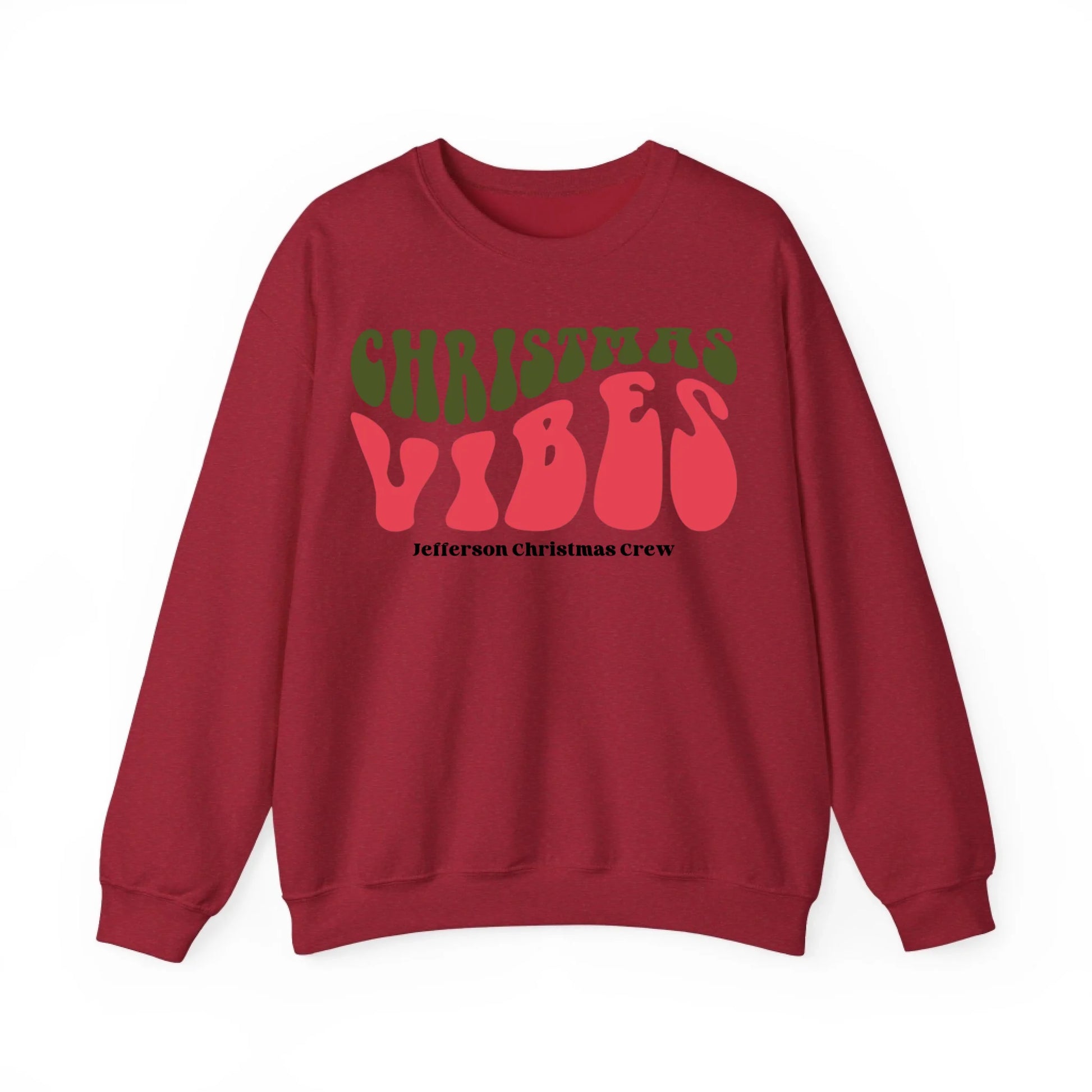Sweatshirt Front Blank - Vintage Red
