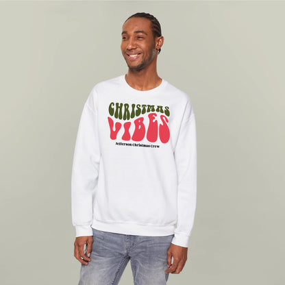 Personalized Christmas Vibes Name Sweatshirt